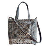 Load image into Gallery viewer, Swatch - Rusted Iron Crocodile Embossed
