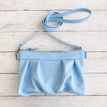 Load image into Gallery viewer, Ruche Clutch in Sky Blue
