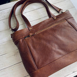 Load image into Gallery viewer, Archive Tote in Chestnut, RTS
