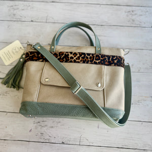 Archive Micro Plus in Wheat, Ocean Mint, Leopard