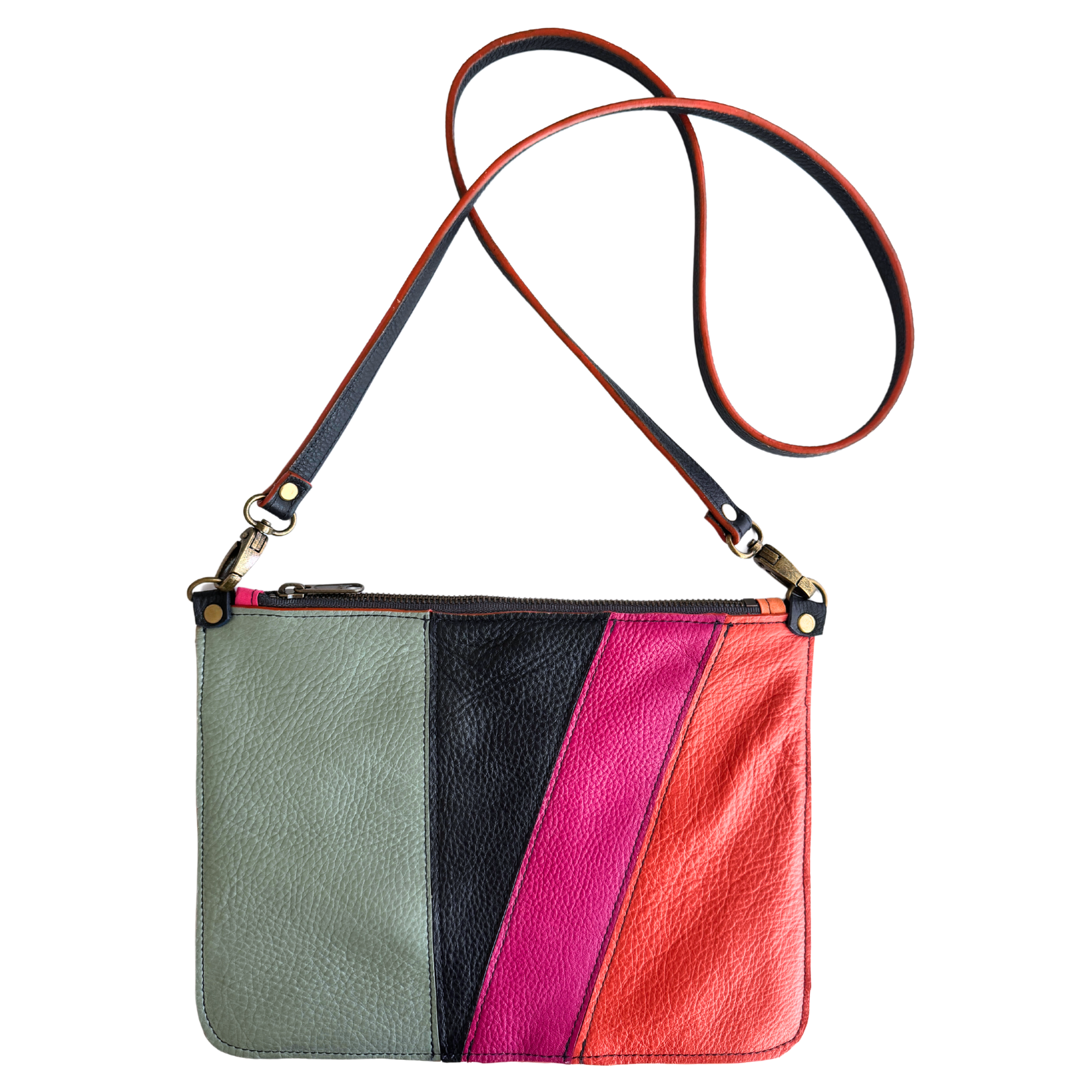 Crossbody Pouch in Retro Patchwork 4