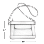 Load image into Gallery viewer, Custom Crossbody Clutch
