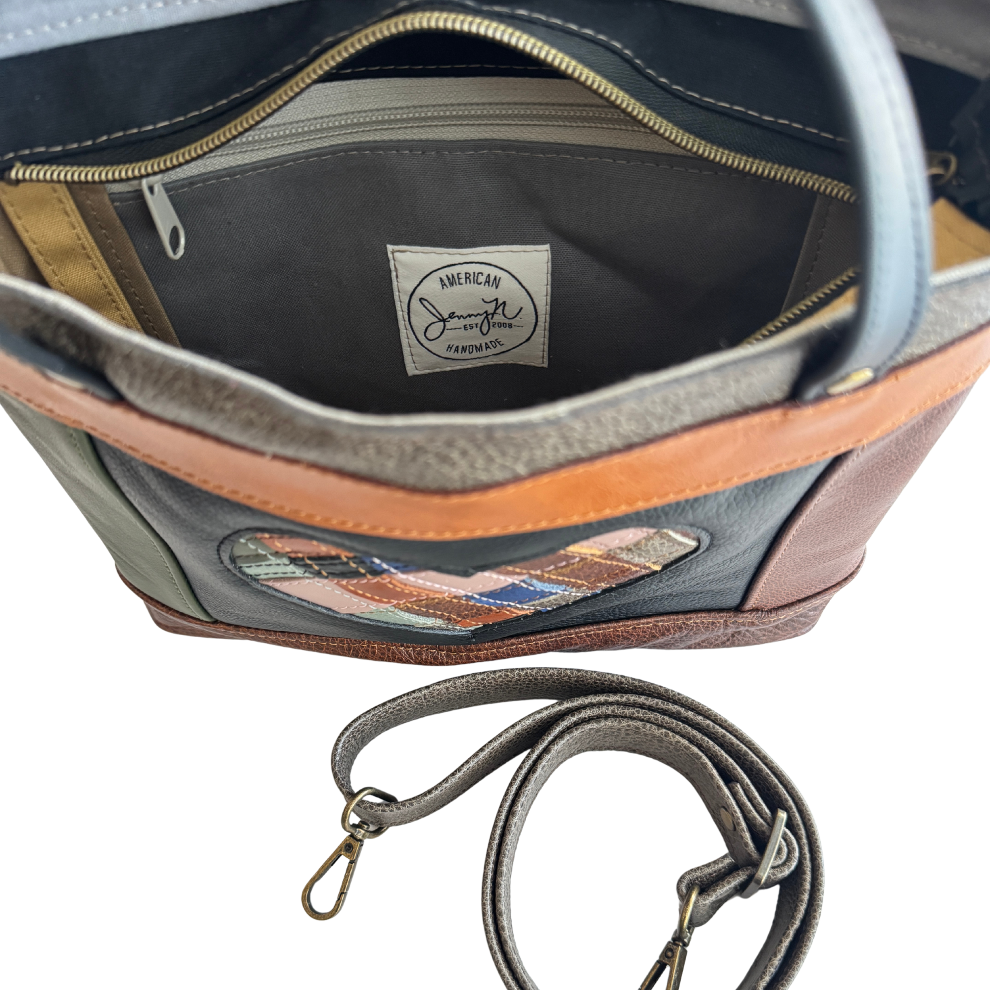 Archive Micro Crossbody with Woven Heart, RTS