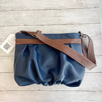 Load image into Gallery viewer, Ruche Mini in Navy Blue, Chestnut
