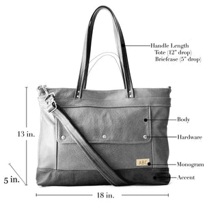 Design Your Own XL Tote Bag | American Handmade | Jenny N. Design
