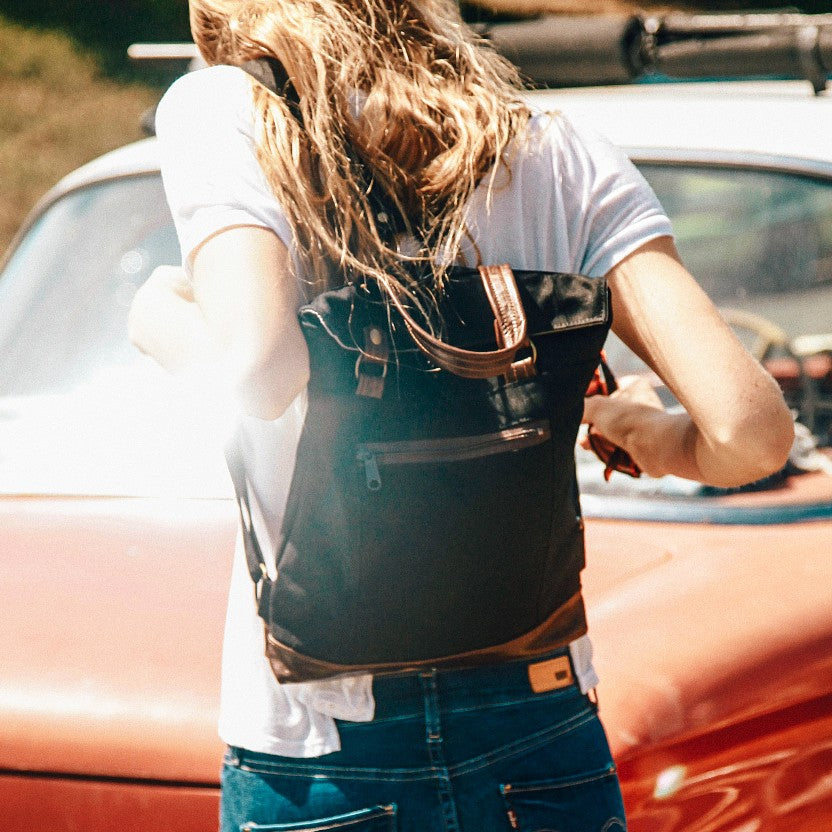 frye jenny mini drawstring backpack Backpack Mini | American Handmade