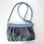 Load image into Gallery viewer, Ruche Clutch in Blues/Greens
