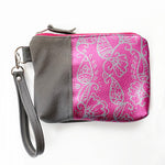 Load image into Gallery viewer, Wristlet in Hand Painted Floral #6
