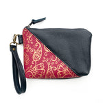 Load image into Gallery viewer, Wristlet in Hand Painted Floral #10
