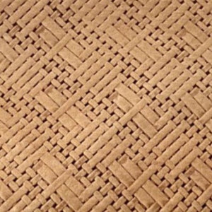 Swatch - Raffia Weave Embossed Leather (LAST CALL)