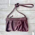 Load image into Gallery viewer, Ruche Clutch in Mulberry

